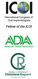 Dental Associations - Credits - ADA - IOIC fellowship - Clinicians Report